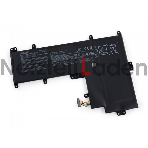 Akku asus C202SA-2A C202SA-YS02 38wh