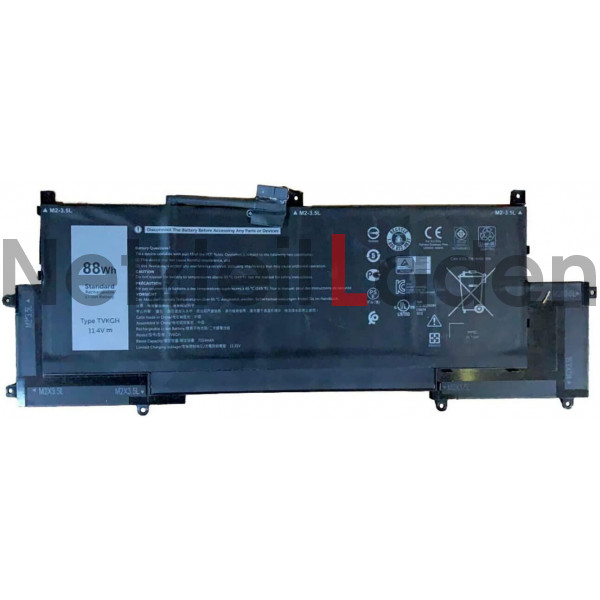 Akku Dell Latitude 9520 2-in-1 88wh